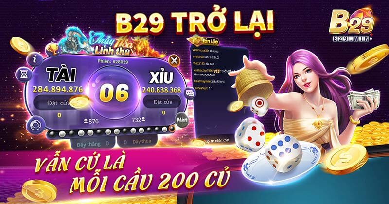tai xiu b29 la gi