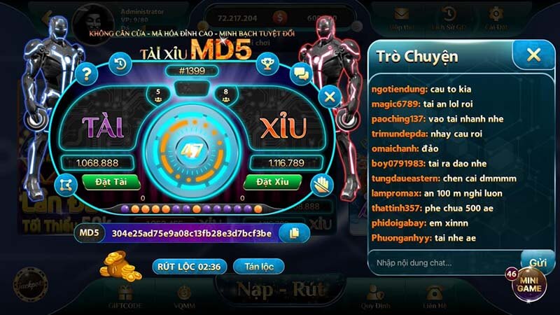 tai xiu md5