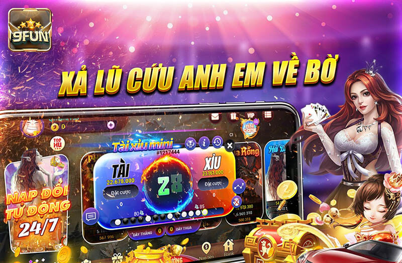 Tài xỉu 9Fun là một trong những tân binh được nhiều người biết đến