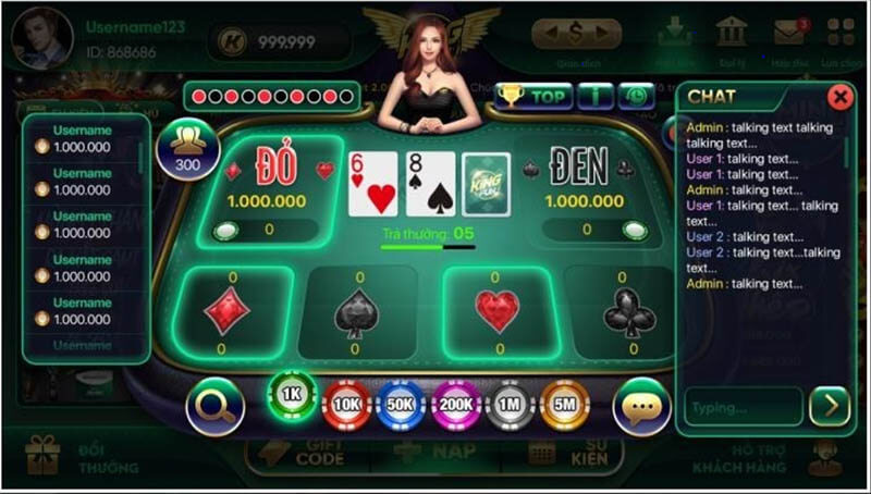 tài xỉu king fun casino