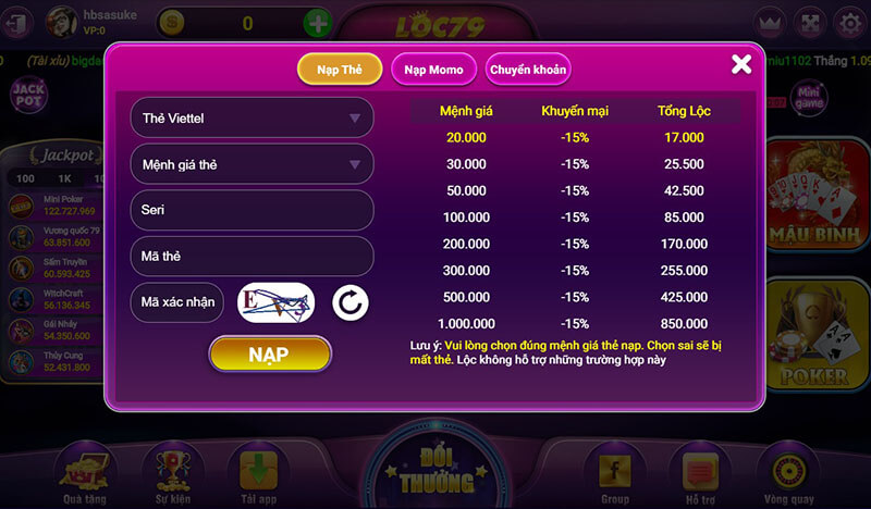 Link tải Tài xỉu Lộc 79 Club an toàn