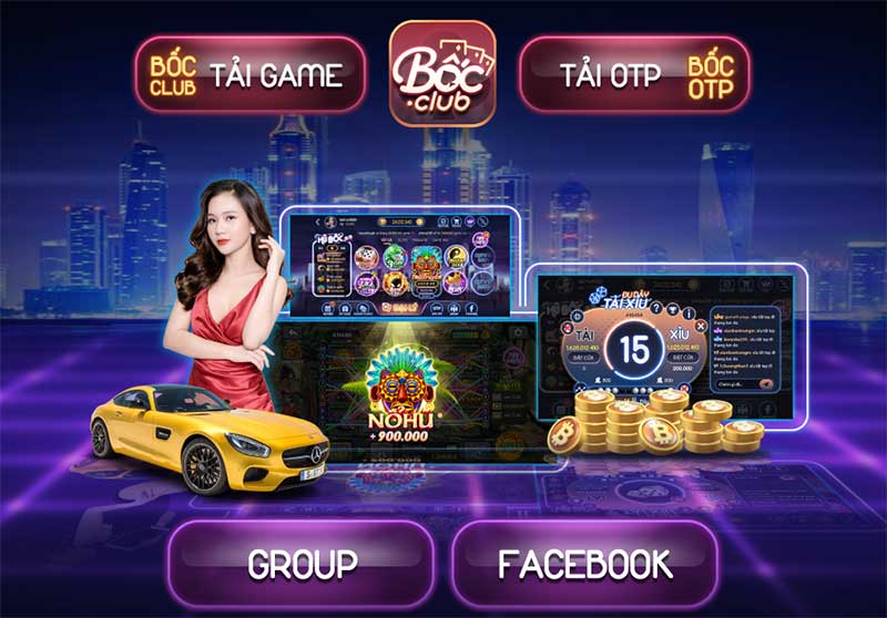 cổng game Bốc club