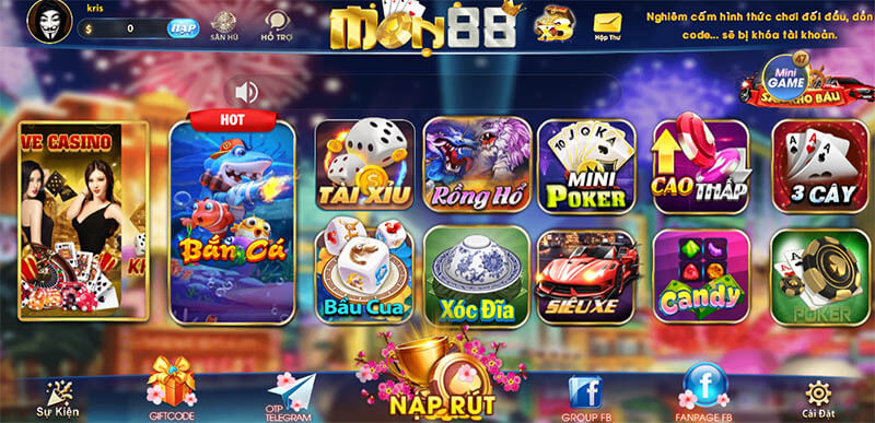 làm sao để chơi game tại mon88 live