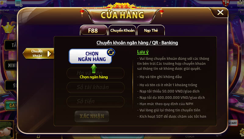 Link tải và đăng nhập vào F88 Casino