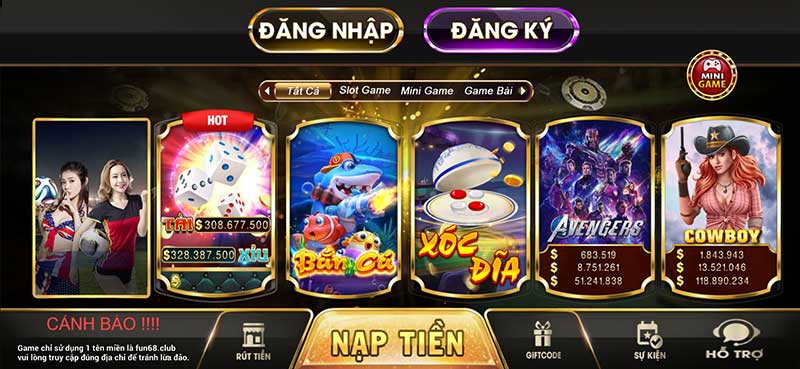 Fun68 Club uy tín không