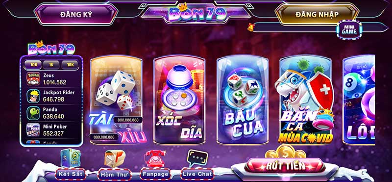 ưu điểm bon79 fun