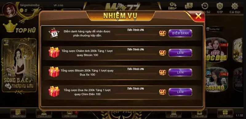 khuyến mãi max77 vin