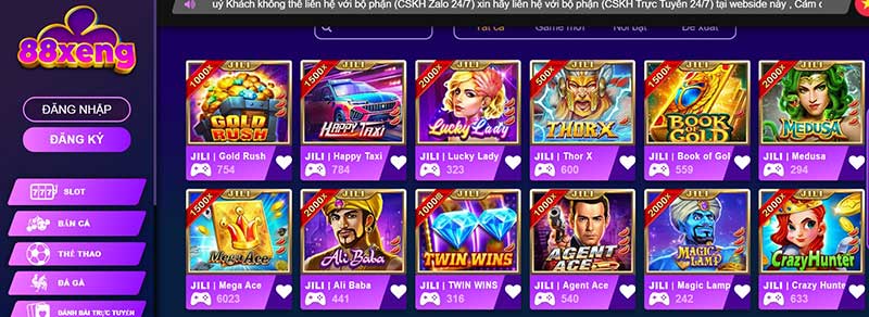 kho game slot 88xeng