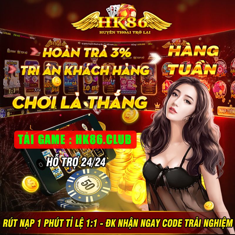 khuyến mãi HK86 Club