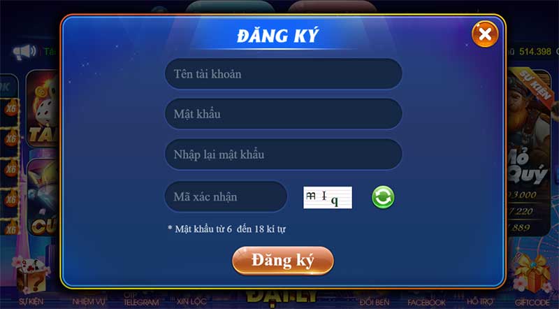 đăng ký game CenVip Vin