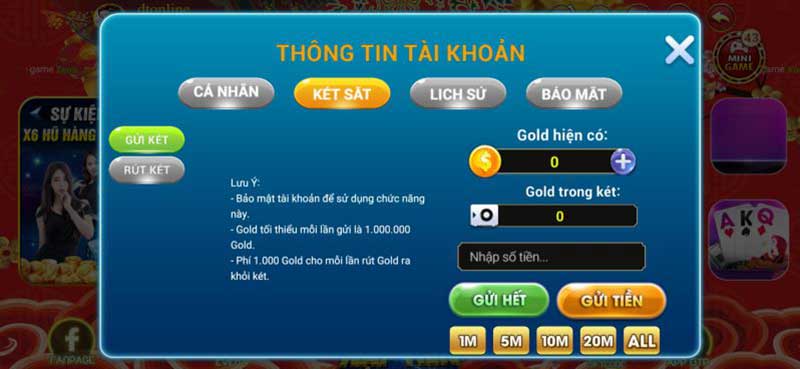 Hu86 bảo mật cao