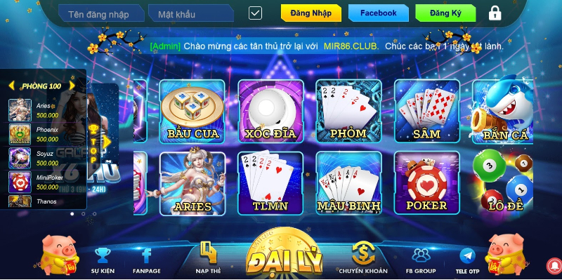 Điểm nổi bật Mir86 Club