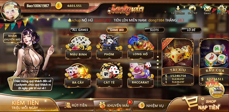 LuckyWin đã và đang chinh phục trái tim của khách hàng nhờ các ưu điểm hấp dẫn