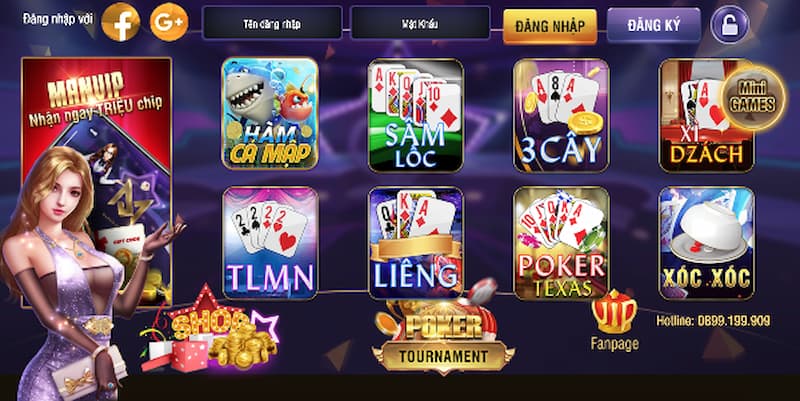 cổng game ManVip.Fun