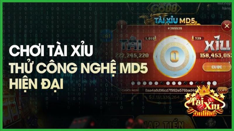 Giới thiệu qua về công nghệ tài xỉu MD5
